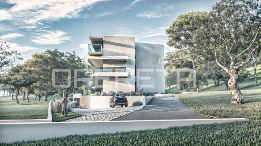 Novogradnja 30 m od mora s pogledom na more, Rogoznica, 66 m2, 3sb