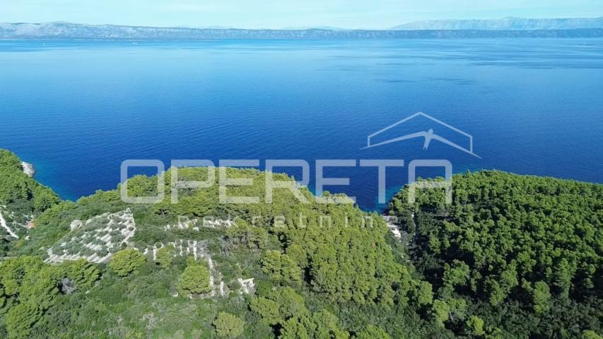 Poljoprivredno zemljiste s kućicom, nedaleko od mora, Vela Luka