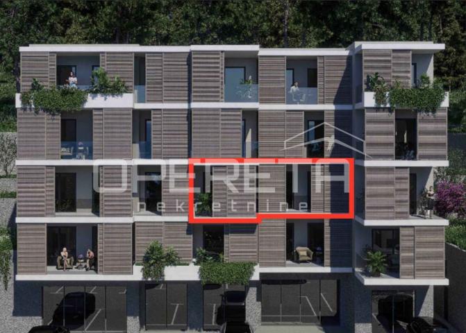 Novogradnja u Omišu: dvosoban stan s balkonom i liftom