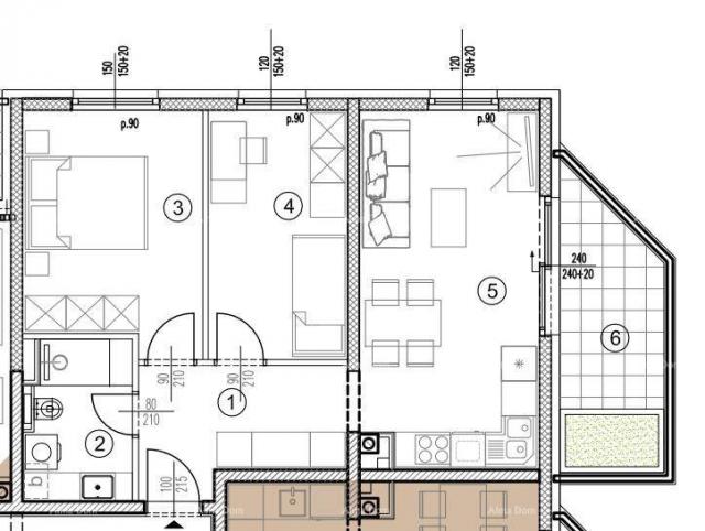 Stan Prodaja stanova u novom stambenom projektu na eksluzivnoj lokaciji, 300 m od mora, Pula, 