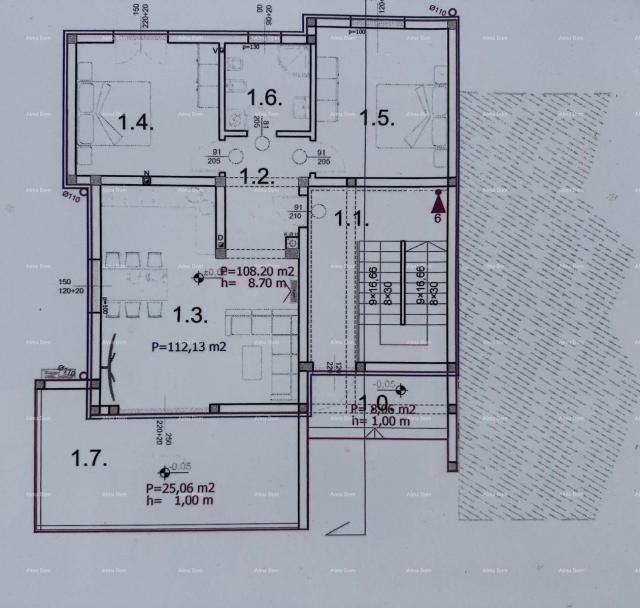 Wohnung Verkauf von Neubauwohnungen mit Parkplatz - 500 m vom Meer entfernt – Barbariga!