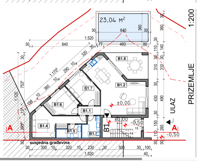 Vrbnik, luksuzni apartman s bazenom i pogledom na more! ID 643