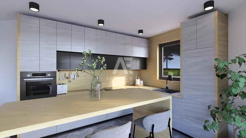 Vrbnik, luksuzni apartman s bazenom i pogledom na more! ID 643