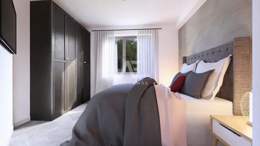Vrbnik, luksuzni apartman s bazenom i pogledom na more! ID 643