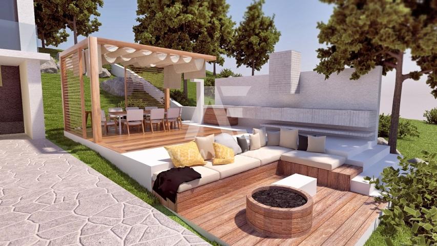 Opatija, okolica, vila u izgradnji s pogledom na more! ID 190