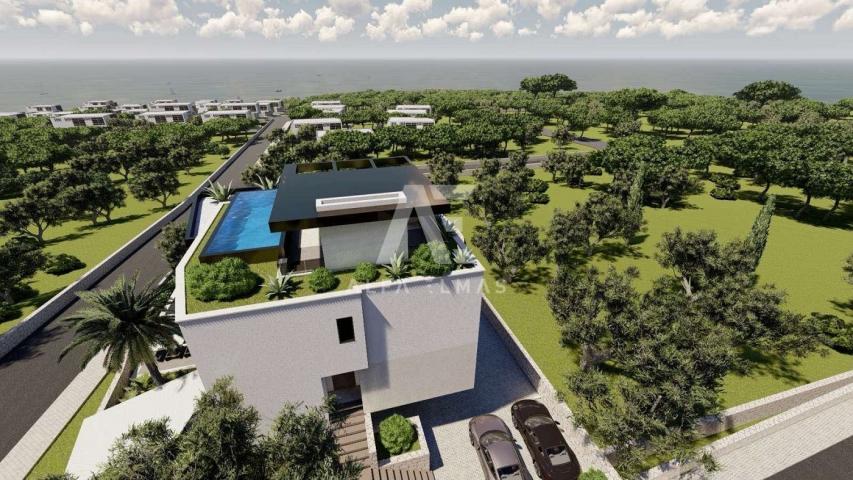 Krk, luxurious penthouse with pool and beautiful sea view!! ID 319