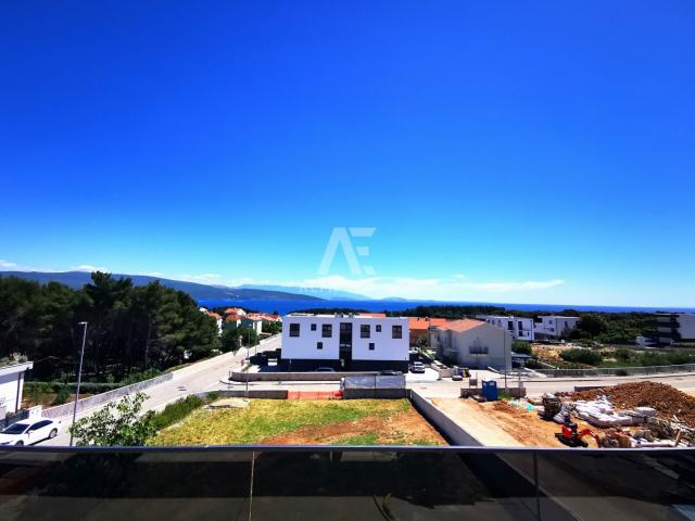 Krk, luxurious penthouse with pool and beautiful sea view!! ID 319
