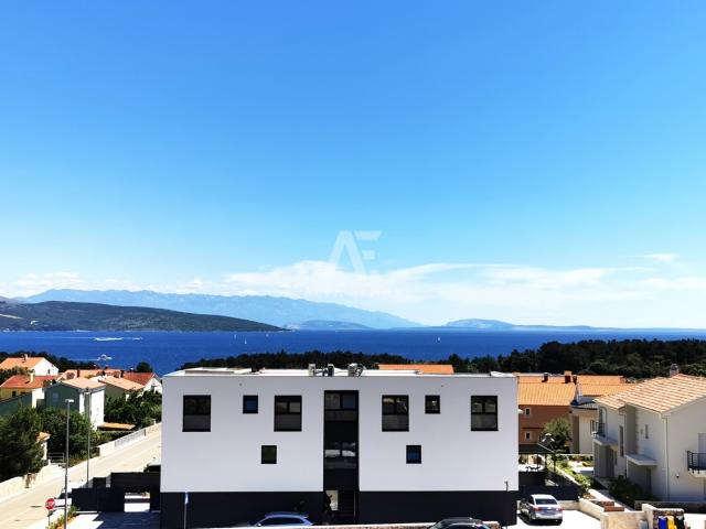 Krk, luxurious penthouse with pool and beautiful sea view!! ID 319