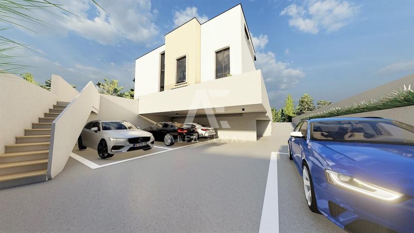Krk, luksuzni troetažni apartman u modernoj avangardnoj Vili!!ID 397