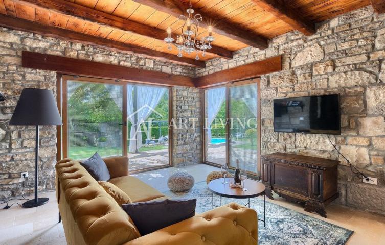 Istra, Buzet - šarmantna rustikalna vila u srcu Istre