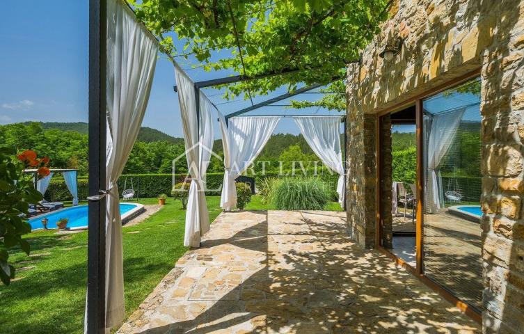 Istra, Buzet - šarmantna rustikalna vila u srcu Istre