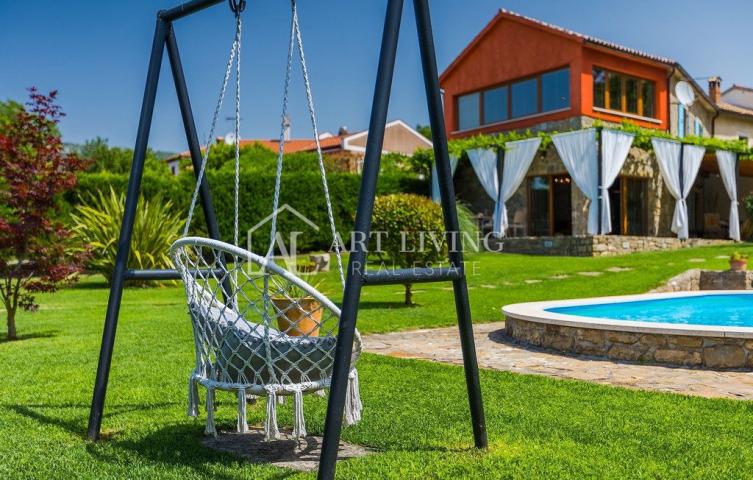 Istra, Buzet - šarmantna rustikalna vila u srcu Istre