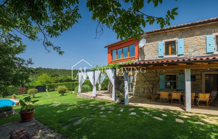 Istra, Buzet - šarmantna rustikalna vila u srcu Istre