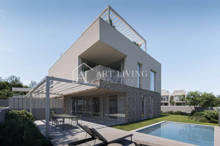 ISTRIEN, NOVIGRAD - UMGEBUNG - Luxuriöses Apartment mit drei Schlafzimmern in TOP-Lage, nur 300 m vo