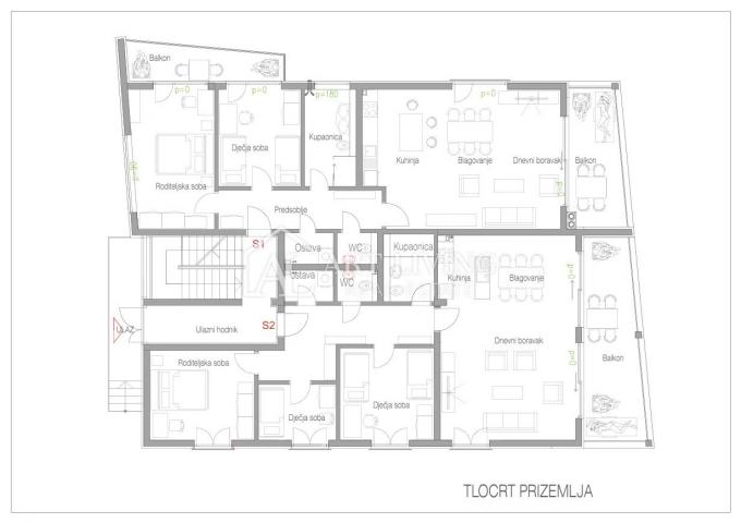 Istrien, Umag, Umgebung – EXKLUSIV – moderne Erdgeschosswohnung 118 m2, 150 Meter vom Meer entfernt 