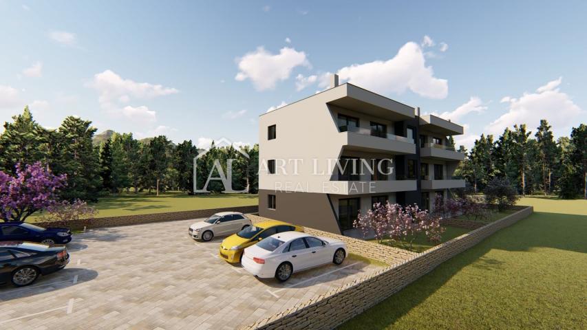 Istria, Umag, surroundings - two-bedroom apartment with sea view - NEW BUILDING