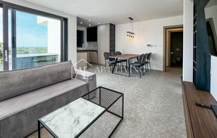 Poreč, Umgebung – Luxuriöses Apartment mit Meerblick und Whirlpool auf der Terrasse