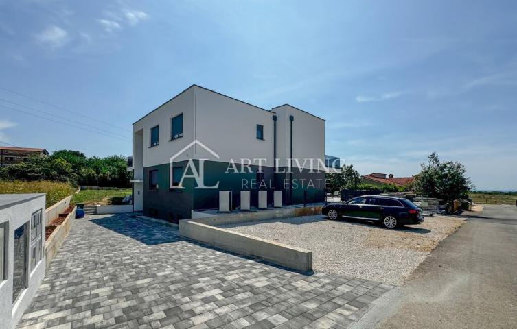 Poreč, Umgebung – Luxuriöses Apartment mit Meerblick und Whirlpool auf der Terrasse