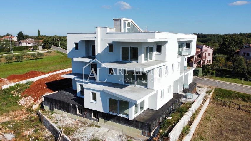 Umag, Umgebung – luxuriöse Wohnung mit 3 Schlafzimmern und Gemeinschaftspool