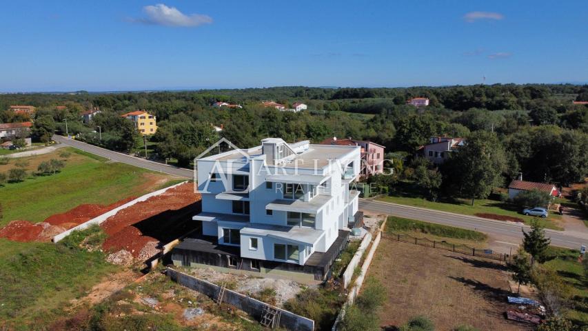 Umag, Umgebung – luxuriöse Wohnung mit 3 Schlafzimmern und Gemeinschaftspool