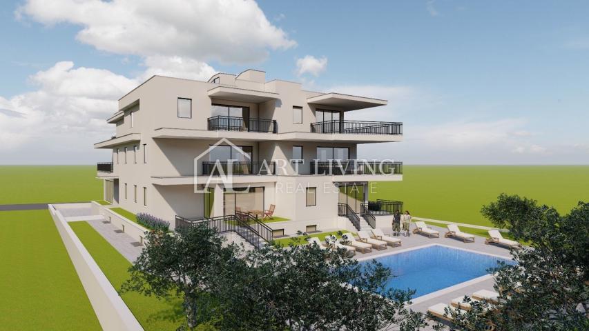 Umag, Umgebung – 2 Schlafzimmer + Wohnzimmer, Gemeinschaftspool, 400 m vom Meer entfernt, GELEGENHEI