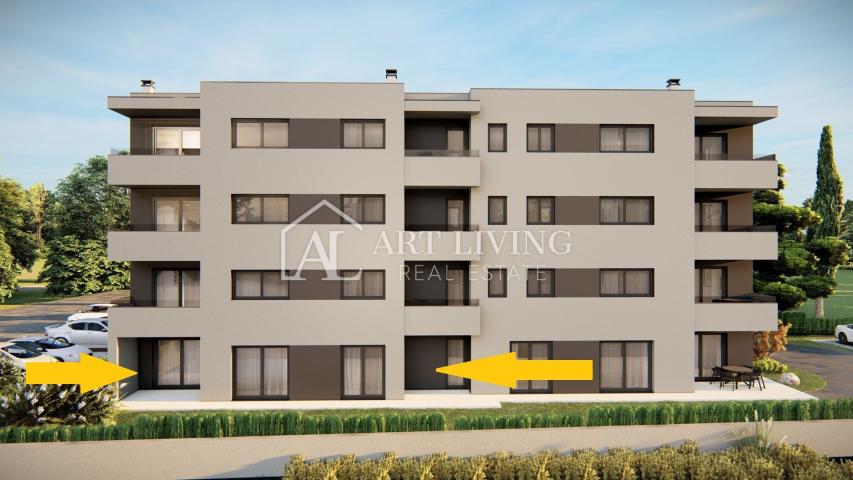 Poreč, Umgebung – NEUBAU, Dreizimmerwohnung mit großem Garten, ruhige und schöne Lage