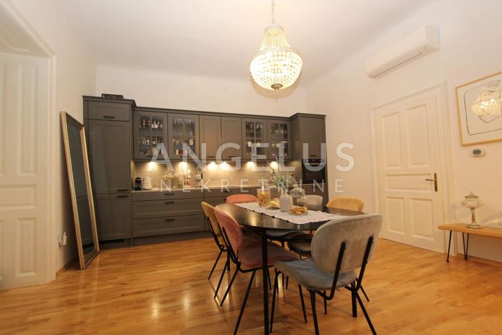 Zagreb, Centar - novouređen građanski stan 117m2 s balkonom