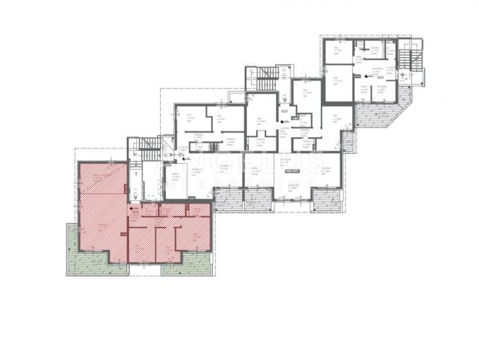 Kroatien, Trogir, Seget - neu gebaute Wohnung mit Meerblick, 106.56 m2