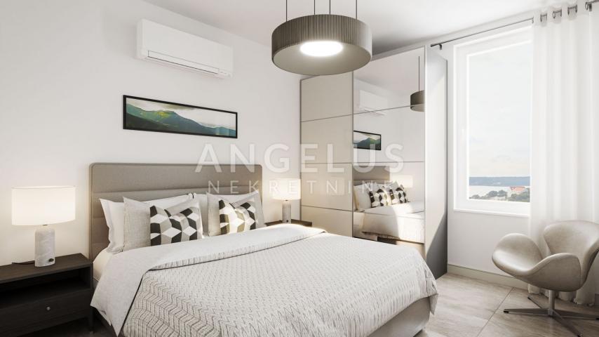 Brac, Milna – Wohnung mit Meerblick, Pool und Parkplatz, ZU VERKAUFEN
