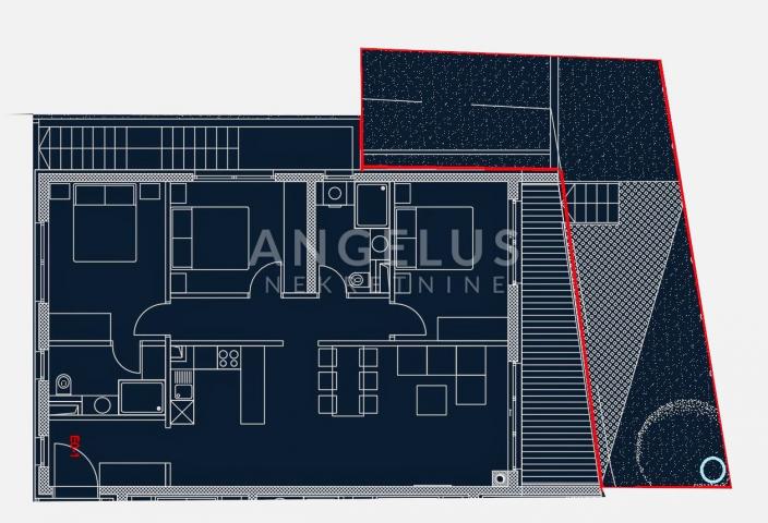 Croatia, Korčula, three-bedroom apartment with garden and parking in a new building, FOR SALE