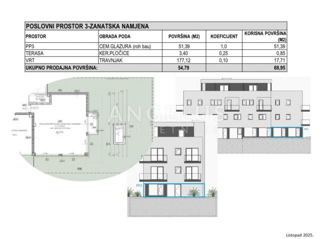 Split, Mejaši - POSLOVNI PROSTOR, 69.95 m2