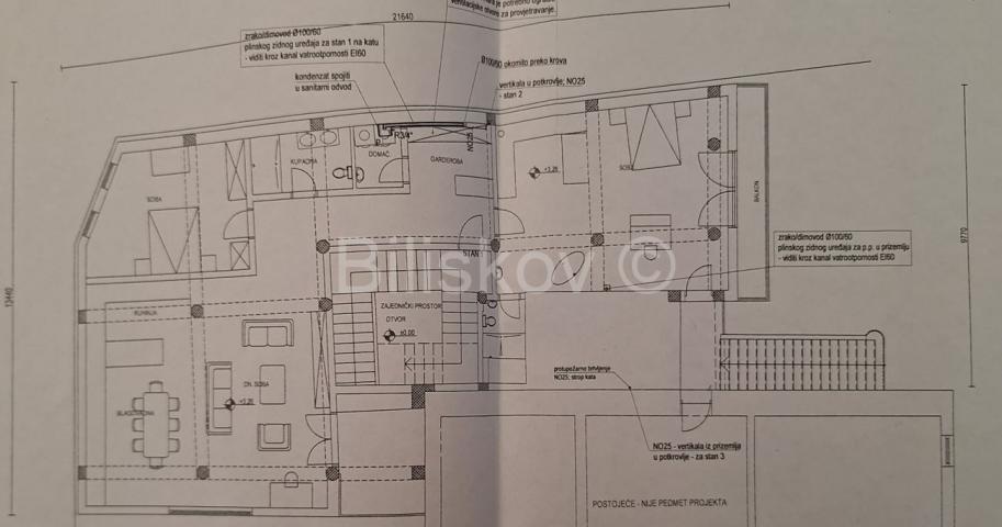 Prodaja, Varaždin, Centar, trosoban stan, 1. kat, novoadaptirana kuća