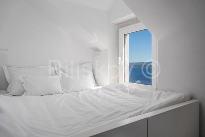 Brač, Murvica stan 20,8 m2, panoramski pogled na more
