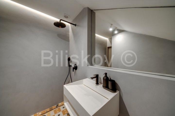 Brač, Murvica stan 20,8 m2, panoramski pogled na more