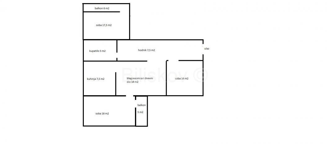 Split, Neslanovac, prodaja 3 soban stan 100 m2, 2 parkinga