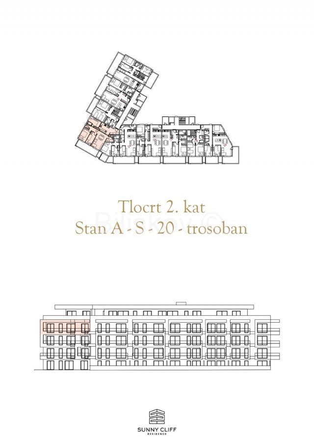 Split, Duilovo, trosoban komforan stan u novogradnji
