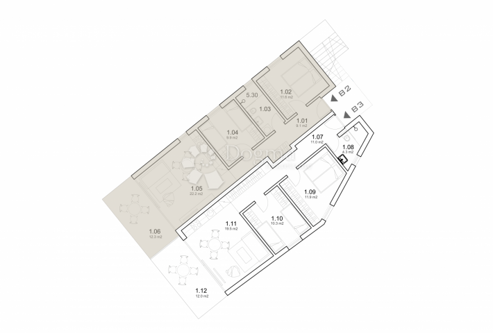 Lux Apartment Ražanj, Rogoznica, 59,50m2