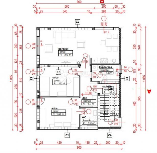 TOP PRILIKA - OBITELJSKI APARTMAN U IZGRADNJI