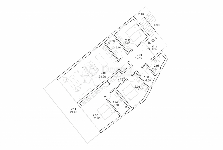 Lux Apartment Ražanj, Rogoznica, 115,70m2