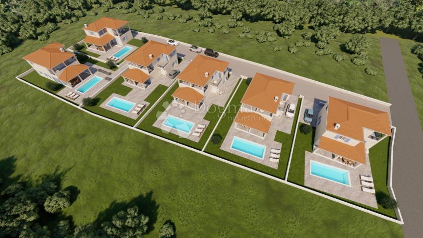 Kuća s bazenom i pogledom na more