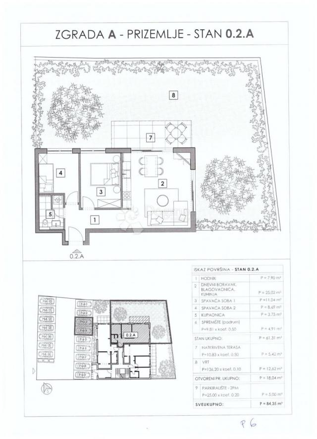 Wohnung Vabriga, Tar-Vabriga, Vabriga, Tar, 58,18m2