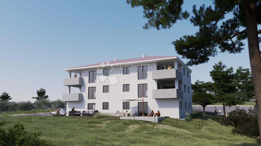 PRILIKA - NOVOGRADNJA KLIMNO 1. KAT, 140m DO MORA