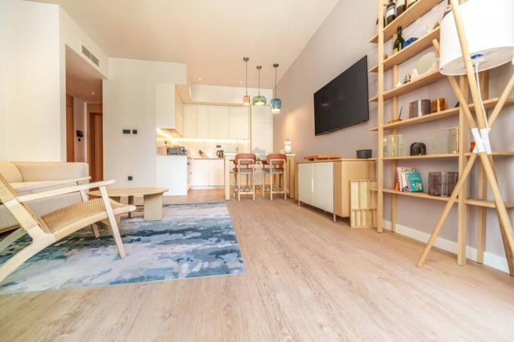 Jednosoban stan 55m2 sa pogledom na more, Tivat