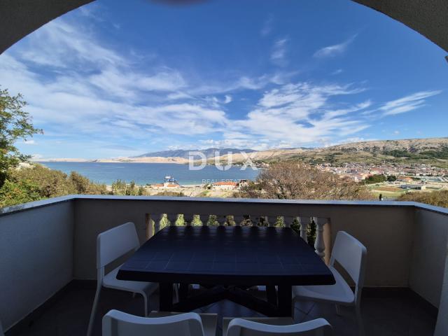 PAG, TOWN OF PAG - Spacious house with panoramic views of the sea and Velebit