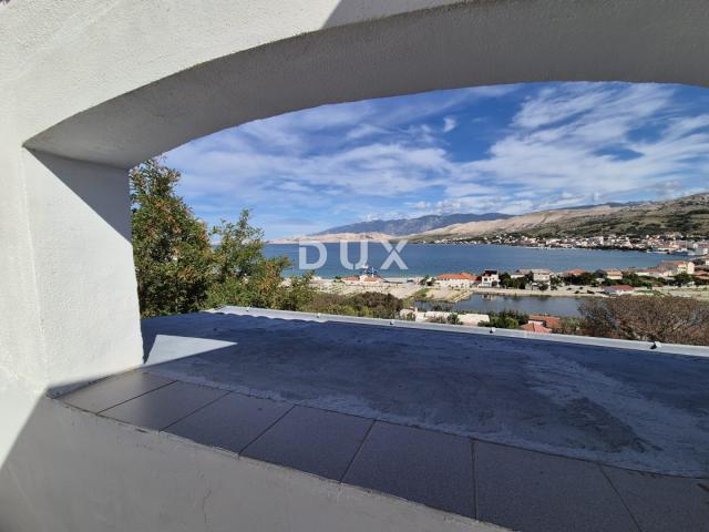 PAG, TOWN OF PAG - Spacious house with panoramic views of the sea and Velebit