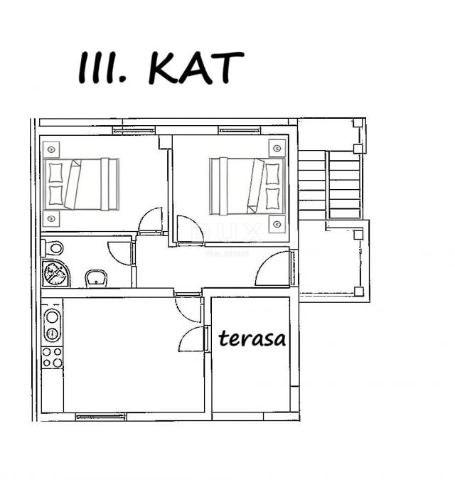 PAG, TOWN OF PAG - Spacious house with panoramic views of the sea and Velebit