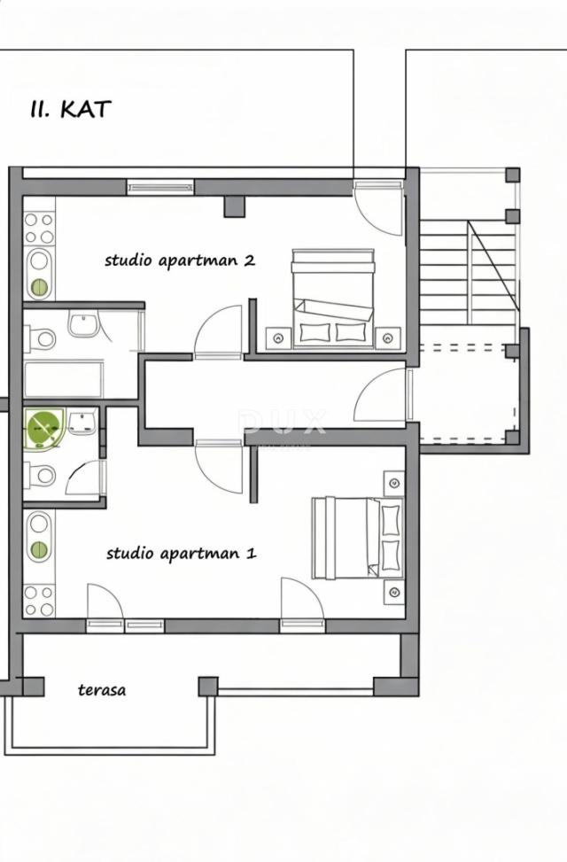 PAG, TOWN OF PAG - Spacious house with panoramic views of the sea and Velebit