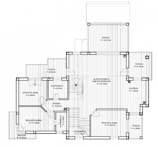 OTOK OTOK MURTER, MURTER - PRILIKA! Ekskluzivan četverosoban penthouse