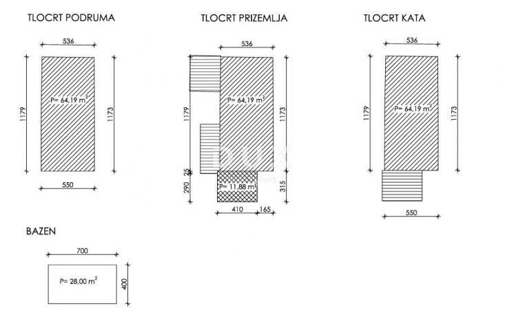 ISTRA, MOMJAN – DVA KAMENA OBJEKTA S PROJEKTOM