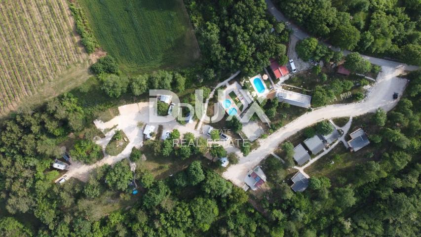 ISTRA, GRAČIŠĆE - Kamp u srcu Istre s bogatom infrastrukturom i dodatnim zemljištem